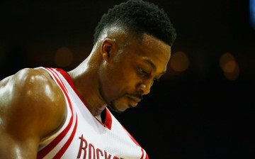 Houston Rockets center Dwight Howard.