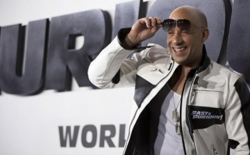 Cast member Vin Diesel poses at the premiere of 
