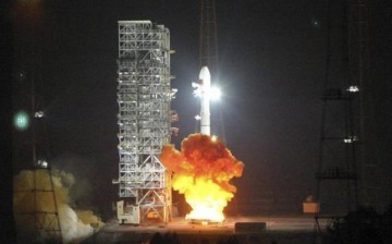 A Long March 3C, carrying the sixth Beidou navigational satellite, lifts off from the Xichang Satellite Launch Center, Sichuan Province, in 2010. 