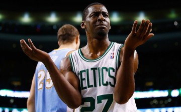 Tianjin Gold Lions point guard Jordan Crawford during his NBA stint with the Boston Celtics.