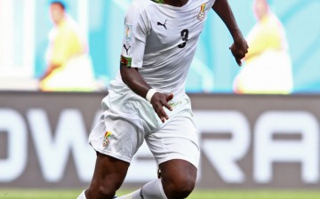 Ghanaian striker Asamoah Gyan now plays for Shanghai SIPG.