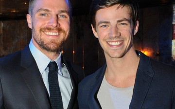 Stephen Amell and Grant Gustin play the title roles in the TV series 