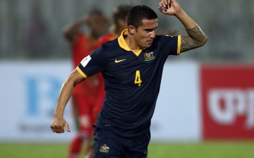 Australia national team forward Tim Cahill.