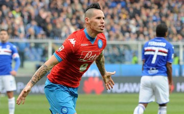 Napoli midfielder Marek Hamsik.