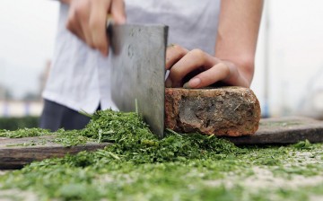 Students Learn Cooking Skills At A Chef School