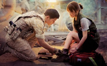 'Descendants of the Sun’ stars Song Joong Ki and Song Hye Kyo. 