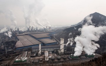 The relocation and restructuring of uncompetitive state-owned companies were the result of China's re-organization to curb excessive production in the cement, steel, glass and coal industries.