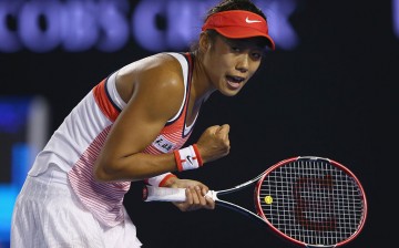 Chinese tennis player Zhang Shuai.