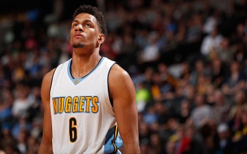 Denver Nuggets guard Axel Toupane.