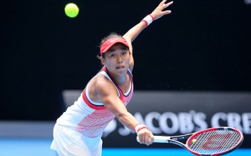 Chinese tennis star Zhang Shuai.