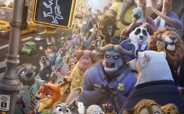 Official Poster of Walt Disney Animation Studios' comedy-adventure film titled “Zootopia.