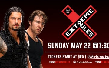 WWE superstars Roman Reigns and Dean Ambrose are featured in the 32nd 'WrestleMania' pay-per-view event.