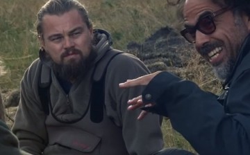 Leonardo DiCaprio listens attentively to his director Alejandro G. Iñárritu at the set of “The Revenant,” the movie that paved way for him to win the elusive Academy Award.
