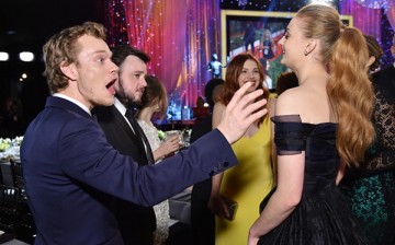 Alfie Allen, John Bradley, Hannah Murray and Sophie Turner attend The 22nd Annual Screen Actors Guild Awards at The Shrine Auditorium on Jan. 30, 2016 in Los Angeles, California. 