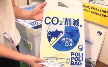 Polipoli Bag Japan introduced its eco-friendly plastic bags in 2010 in Tokyo. During incineration, these bags can cut carbon emission by 60 percent.