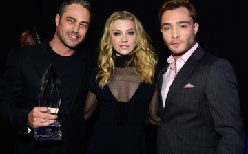 Taylor Kinney, Natalie Dormer and Ed Westwick attend the People's Choice Awards 2016 at Microsoft Theater in Los Angeles, California. 
