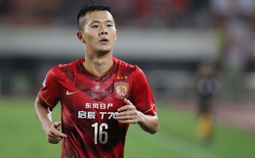 China PR and Guangzhou Evergrande midfielder Huang Bowen.
