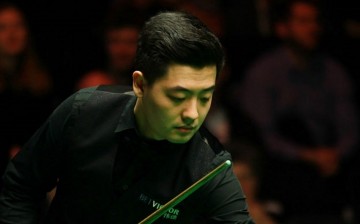 Chinese snooker player Tian Pengfei.