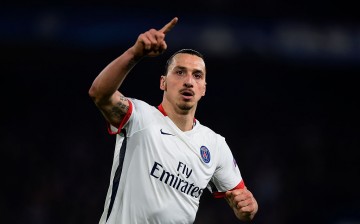 Paris Saint-Germain striker Zlatan Ibrahimović.