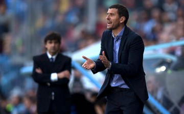 Malaga head coach Javi Gracia.