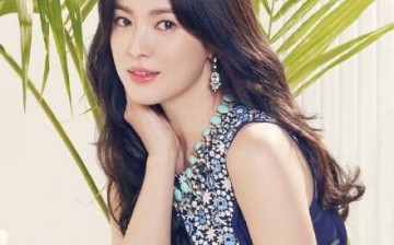 Korean actress Song Hye Kyo plays the female lead character in the megahit 