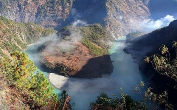 The Nu, a UNESCO-designated World Heritage Site, is China's remaining undamned river that flows through Yunnan Province.