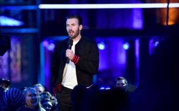 Chris Evans is at the 2016 MTV Movie Awards to present the exclusive 