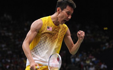 Malaysian badminton player Lee Chong Wei.