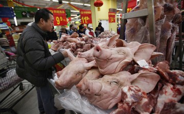 China's pork supply continues to decline.