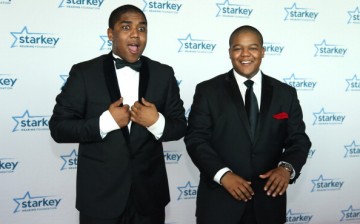 Chris Massey and Kyle Massey walk the red carpet at the 2014 Starkey Hearing Foundation So The World May Hear Gala at the St. Paul RiverCentre on July 20, 2014 in St. Paul, Minnesota.