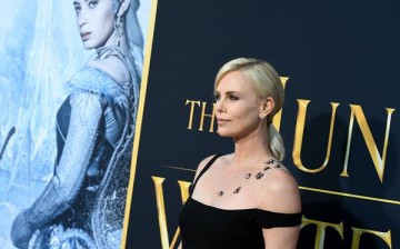 Charlize Theron arrives in Los Angeles Monday for the premiere of 