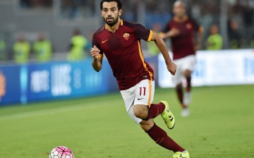 Roma forward Mohamed Salah.