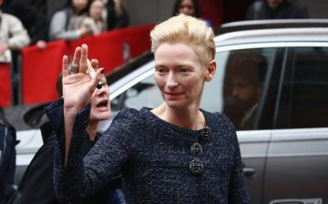 Tilda Swinton portrays the male character of the Ancient One in 