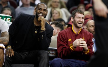 Lebron James and Kevin Love