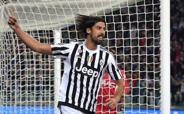 Juventus midfielder Sami Khedira.