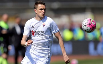 Fiorentina midfielder Josip Ilicic.