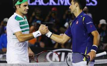 Roger Federer and Novak Djokovic