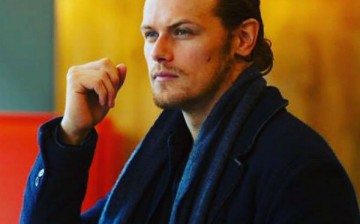 Sam Heughan plays the lead role of Jamie Fraser in Starz' 