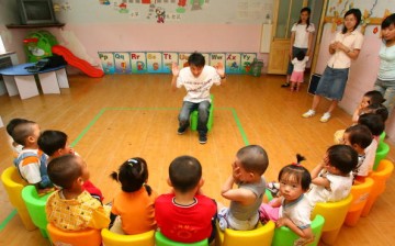 Male Teachers Sought In Chinese Kindergartens