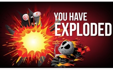 Exploding Kittens is a card game designed by Elan Lee, Shane Small and Matthew Inman from the comics site The Oatmeal. 