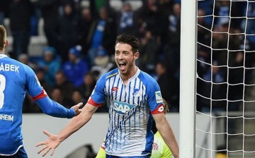 Hoffenheim striker Mark Uth.