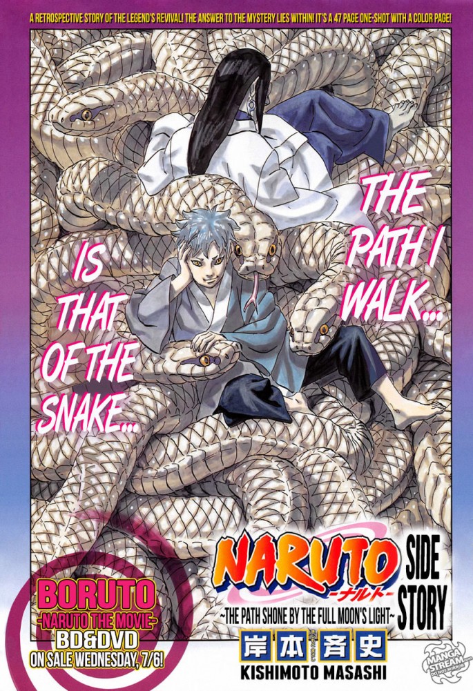 Mitsuki and Orochimaru 