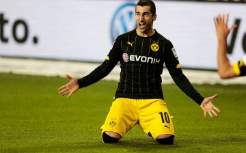 Borussia Dortmund winger Henrikh Mkhitaryan.