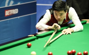 China snooker player Ding Junhui.