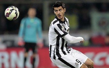 Juventus striker Alvaro Morata.
