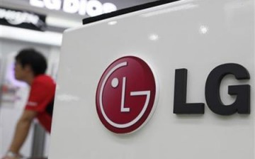 The logo of smartphone manufacturer LG, not LG Innotek, can be seen. 