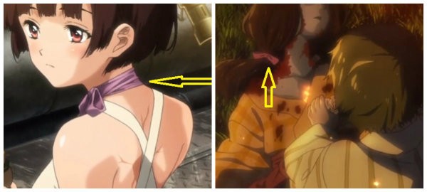 Ikoma Sis and Mumei have same ribbons