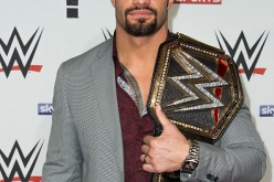 Roman Reigns arrives for WWE RAW at 02 Brooklyn Bowl on April 18, 2016 in London, England.