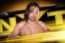A photo of Shinsuke Nakamura to hype his first match on NXT TV.