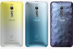 Several designs of the ASUS Zenfone 2, not the ASUS Zenfone 3, can be seen in the official image